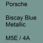 Preview: Porsche, Biscay Blue Metallic, M5E / 4A.